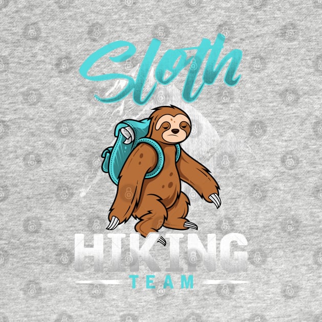 Sloth Hiking Team by BDAZ